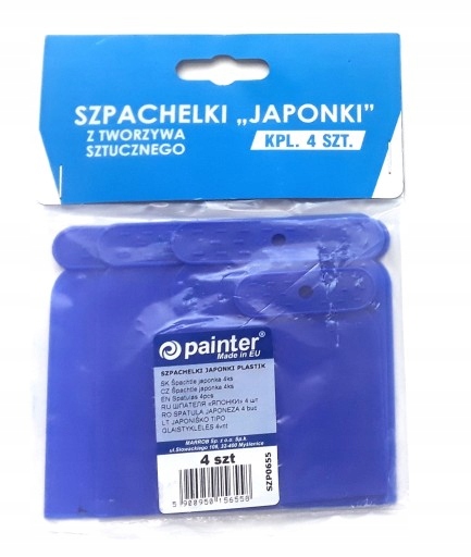 

Szpachelki Japonki Plastk 4 Szt