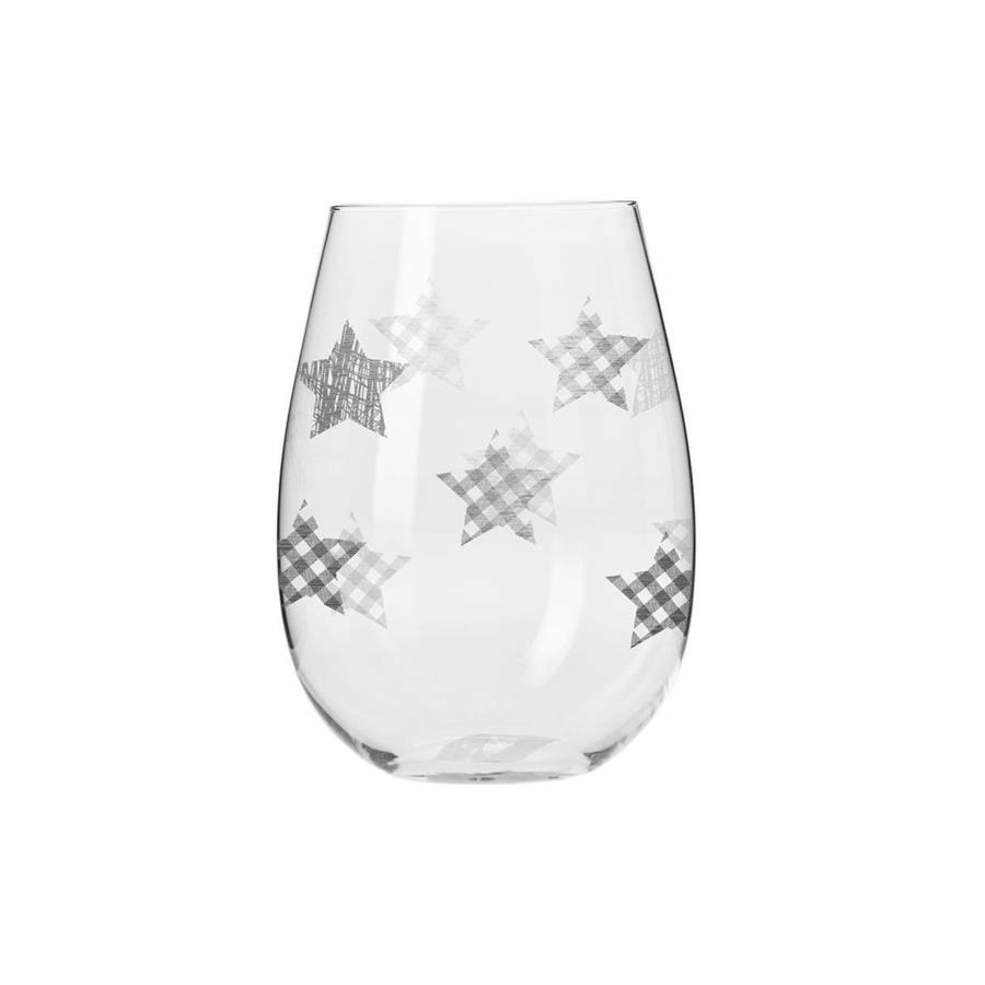 

Star Szklanki gwiazdy srebrne 6szt 500ml Krosno