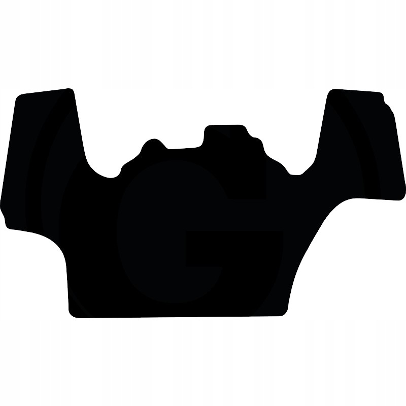 Gumová rohožka pro kabinu New Holland T4