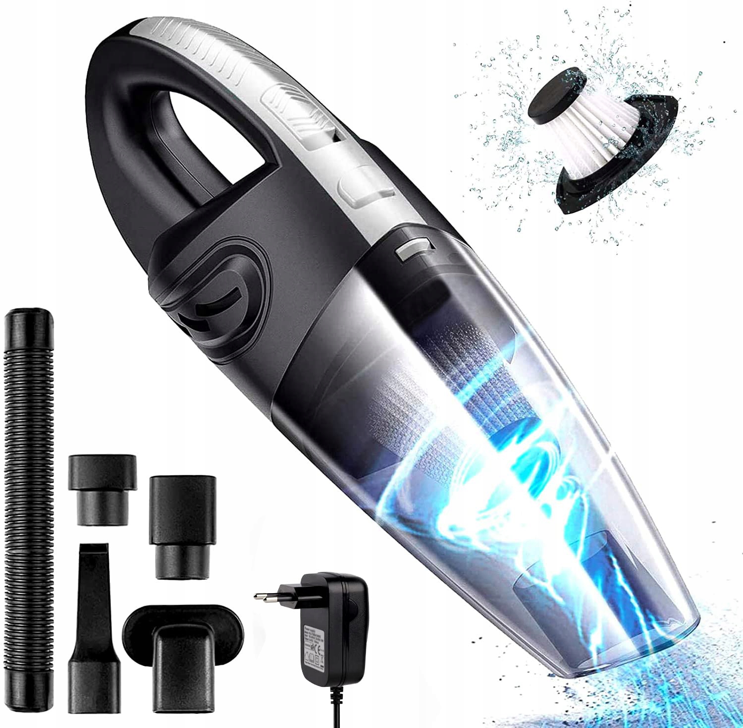 АВТОМОБИЛЬНЫЙ ПЫЛЕСОС РУЧНОЙ ПЫЛЕСОС 6000 PA