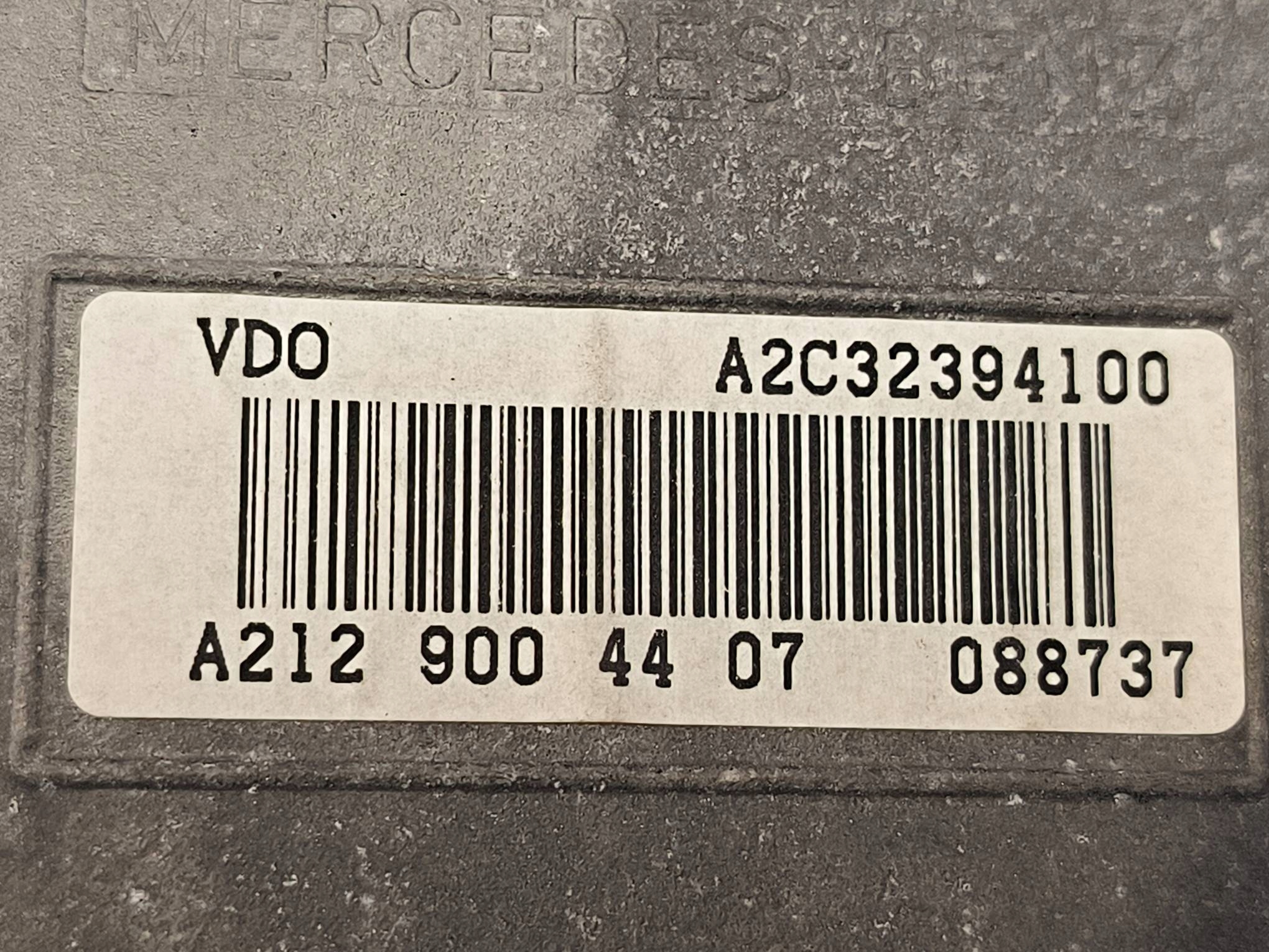Bildschirm, PANEL A2129004407 MERCDES-BENZ KLASA-E W212
