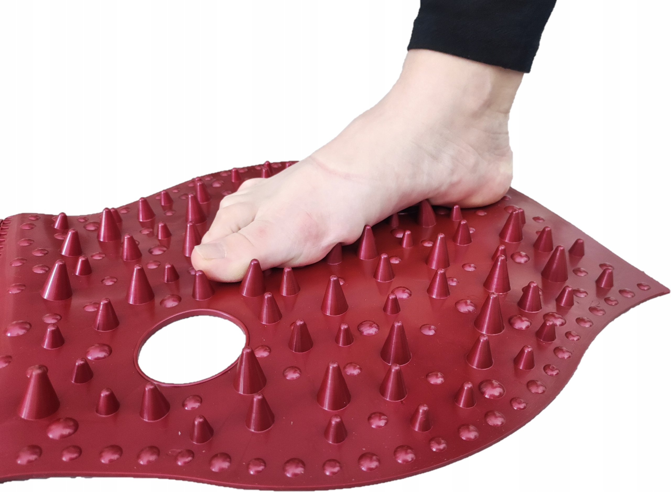 Mata jeżyk do masażu korekcyjna masująca na płaskostopie składana 100x30cm