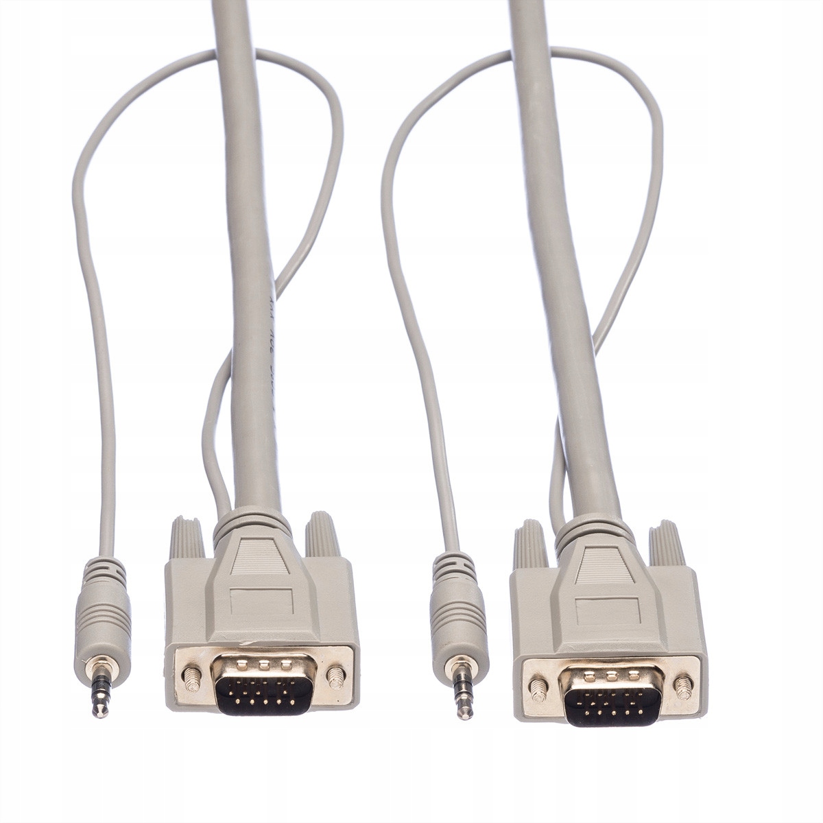 ROLINE Kabel przewód VGA + Audio D-Sub 15-pin M/M 3m Marka Roline