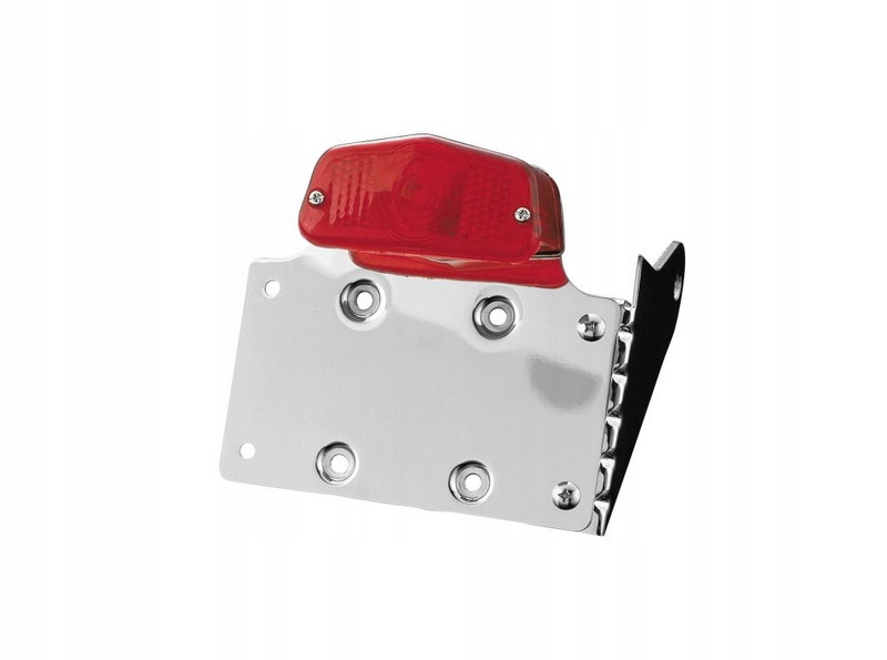 LAMPA TYL LUCAS Z UCHWYTEM TABLICY CHROM ECE