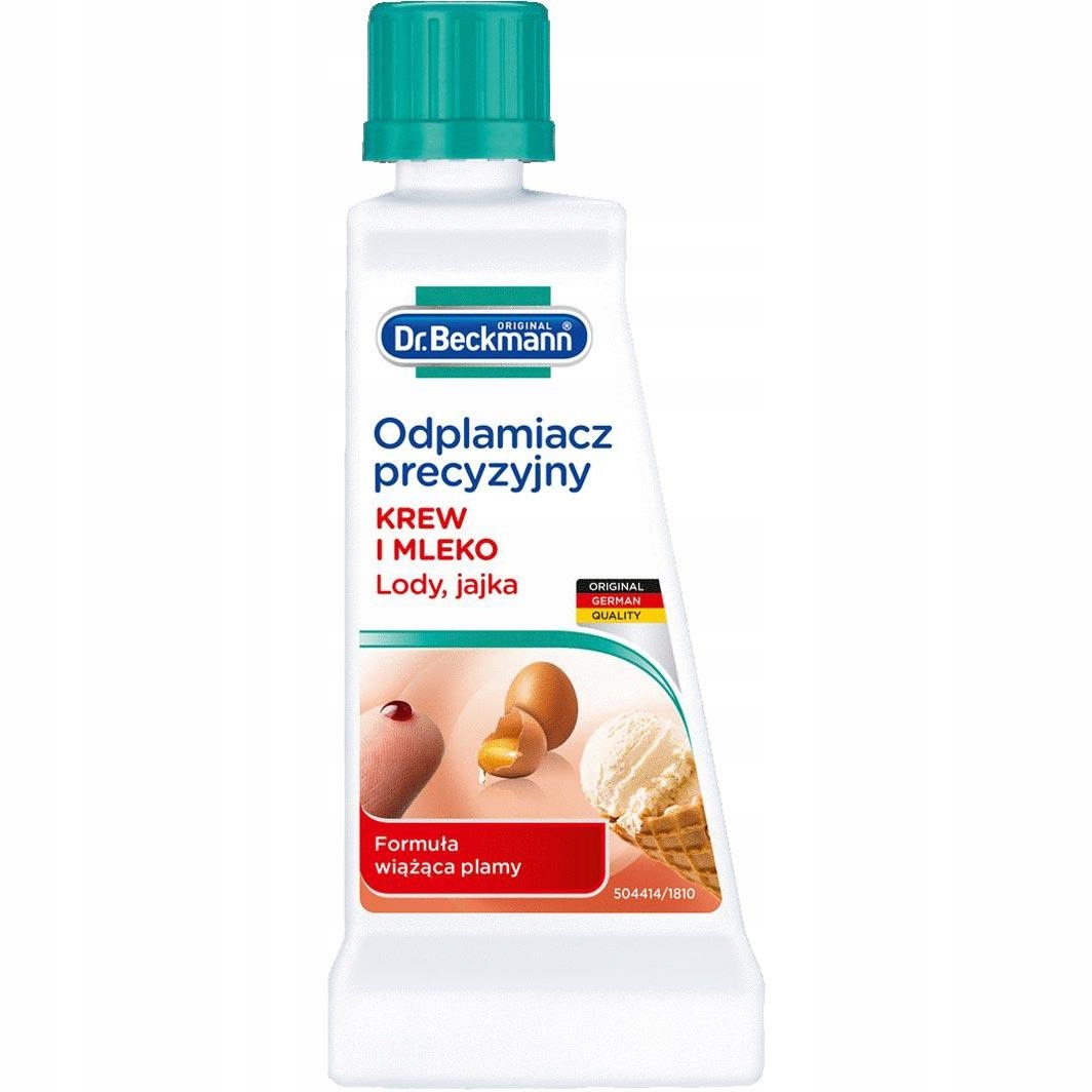 

Dr.Beckmann Odplamiacz Punktowy Krew,Mleko 50ml