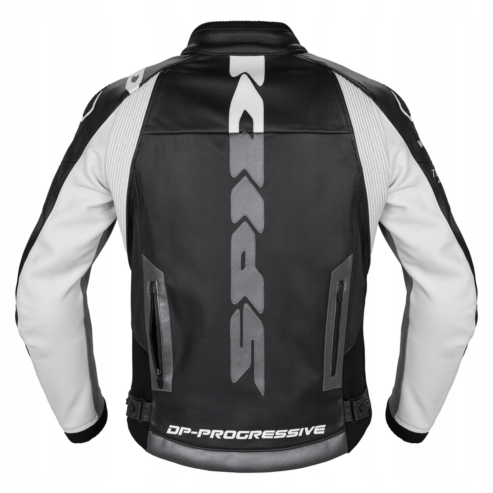 Kurtka skórzana Spidi DP Progressive biała 46 Rozmiar 46