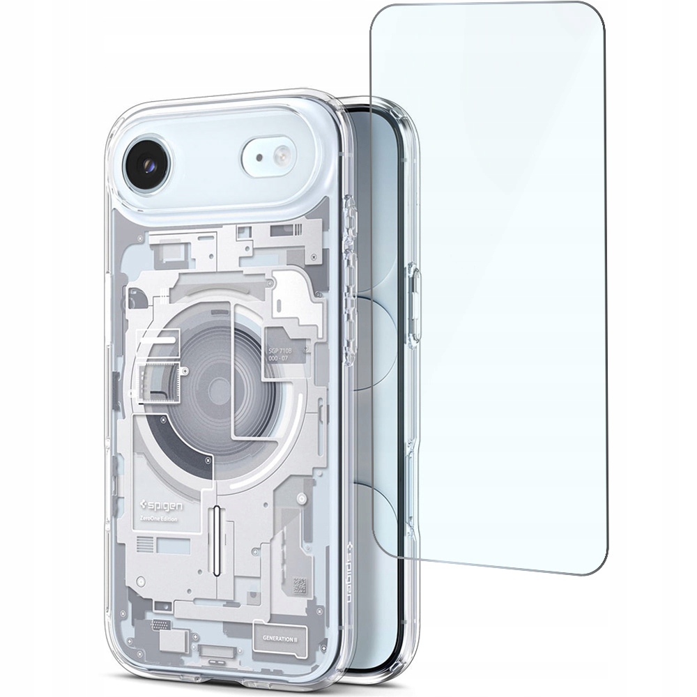 Etui ochronne do iPhone Air, Spigen Ultra Hybrid do MagSafe, case szkło