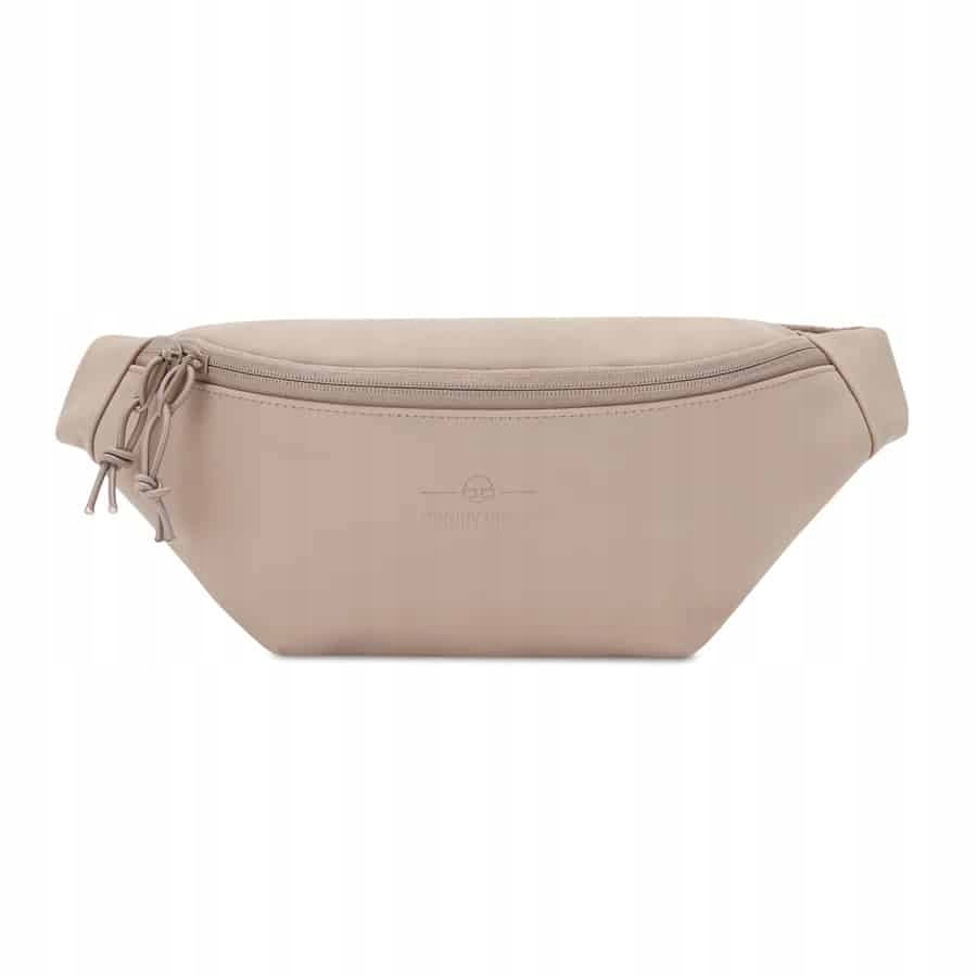 Crossbody ledvinka Riley Johnny Urban Béžová
