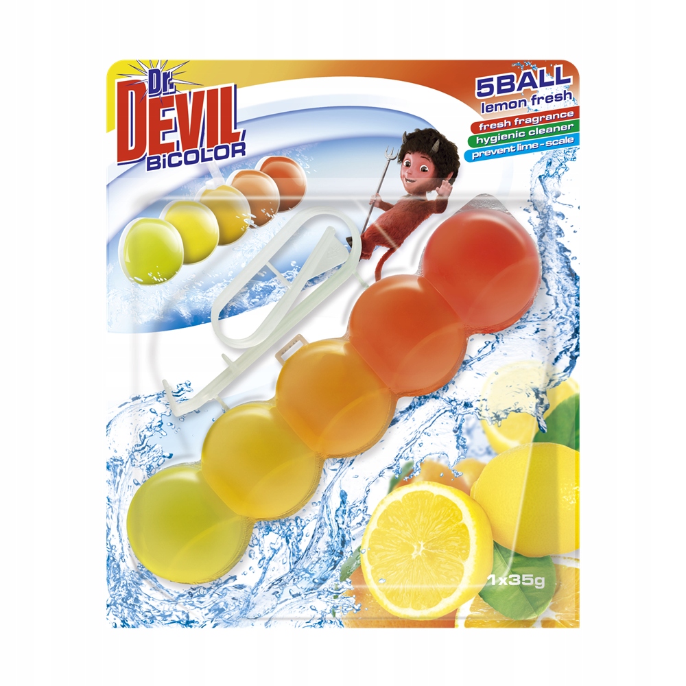 

Zawieszka Do Wc Kulki Dr Devil 1x35g Lemon