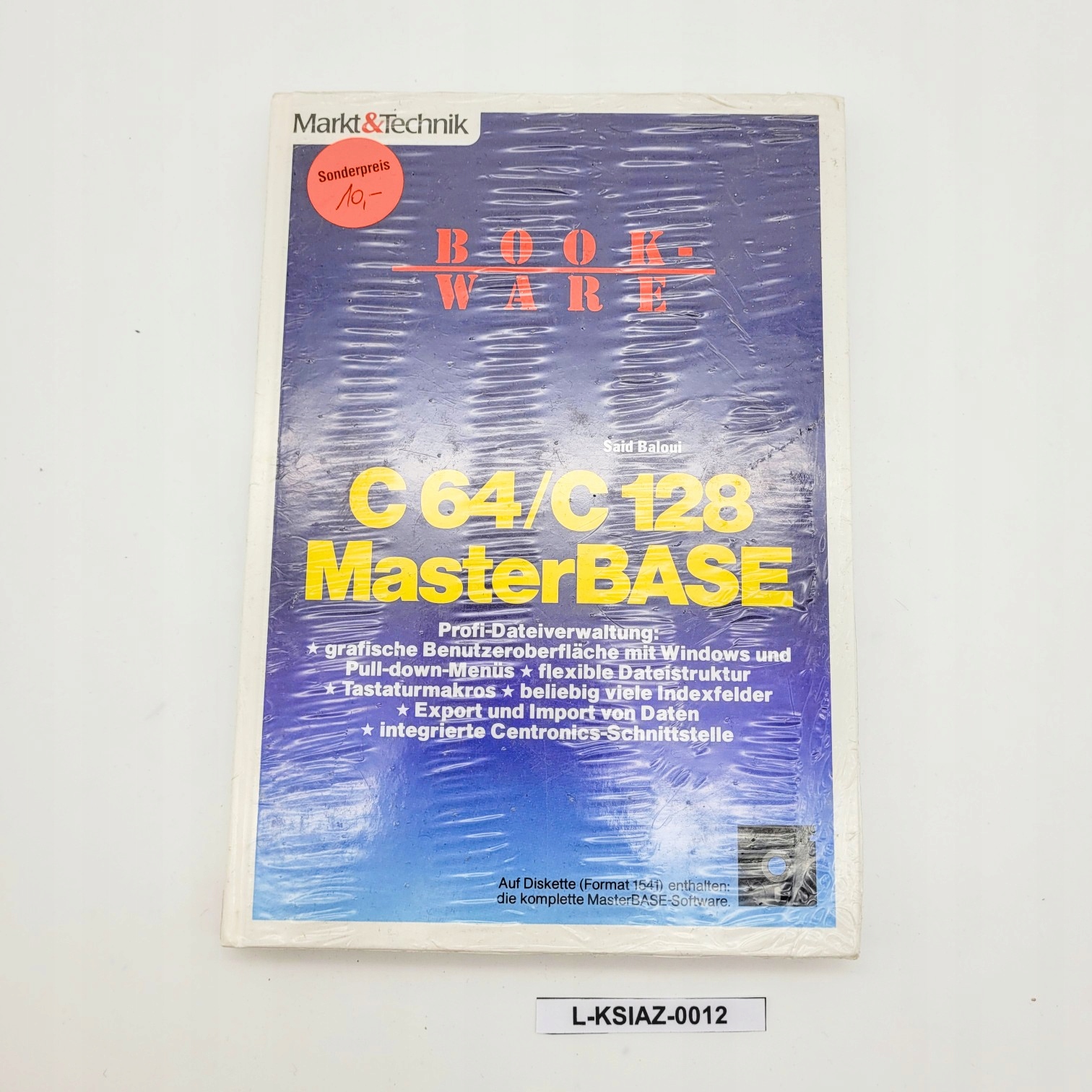 Książka Markt&Technik C64/C128 MasterBASE (MasterBASE)