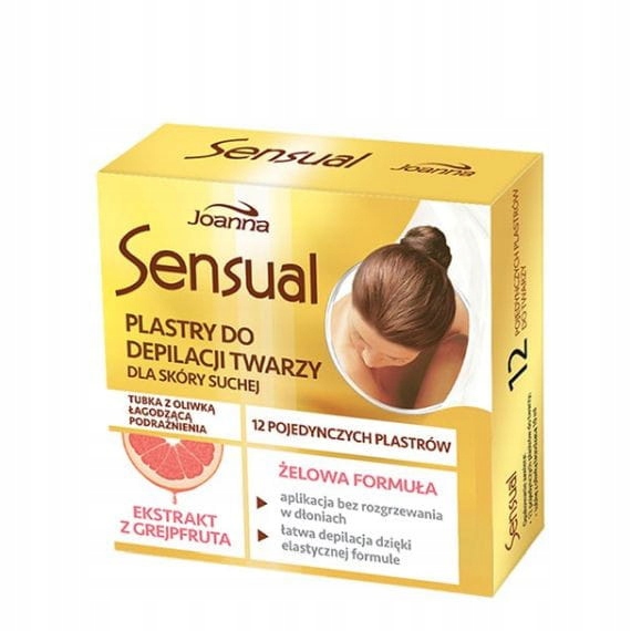 

Joanna Sensual Grejpfrut Plastry do depilacji