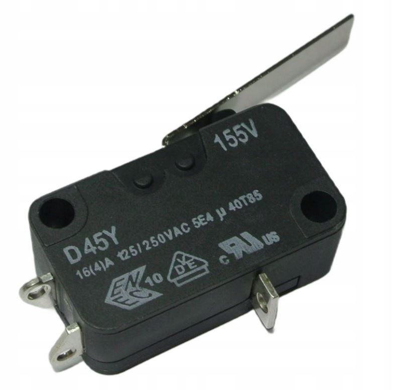Przełącznik D45Y Cherry Switch z dźwignią Snap Action Sptd 16A 250V [x1]