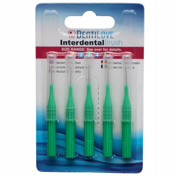 

Szczoteczki międzyzębowe DentiLove 0,8mm 5 sztuk