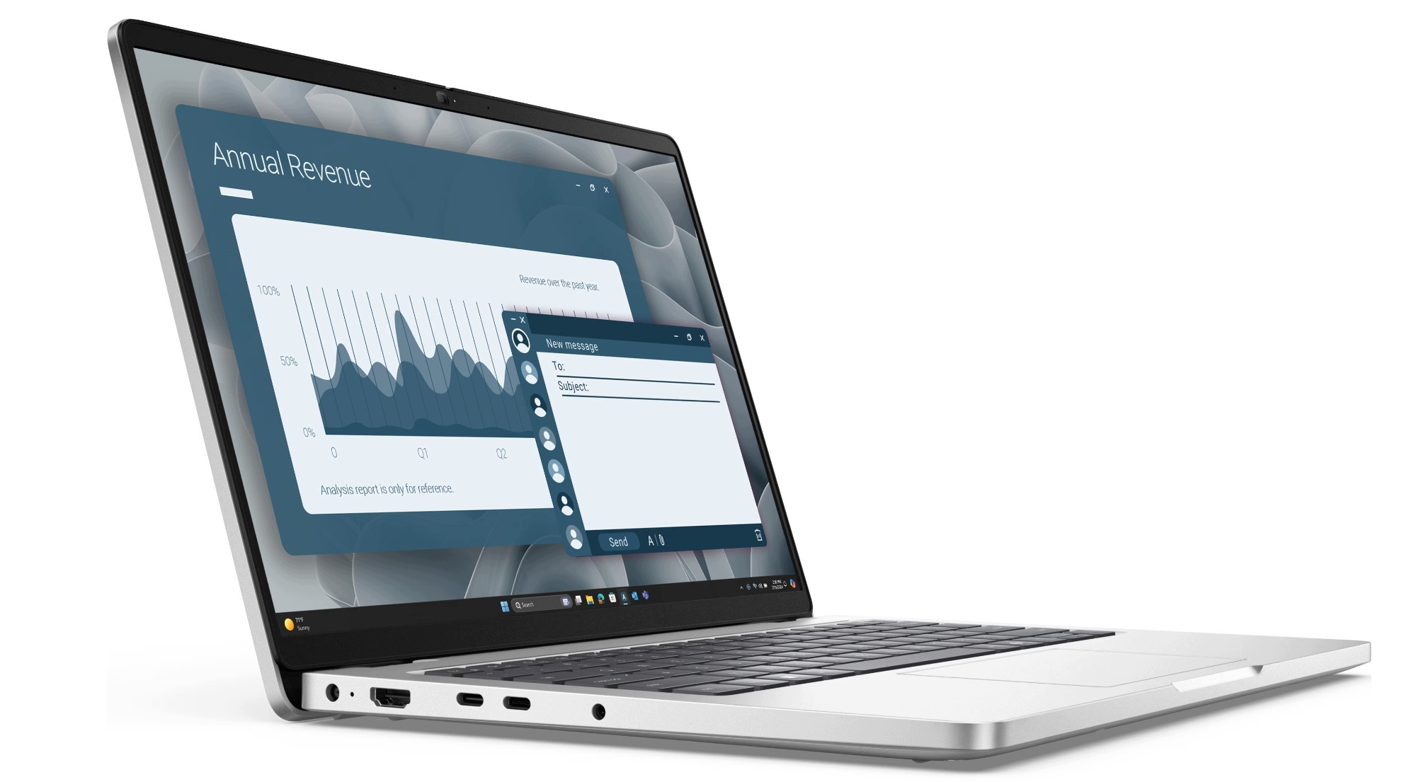 Laptop Dell Pro PC14255 AMD Ryzen AI PRO 16/512GB srebrny W11