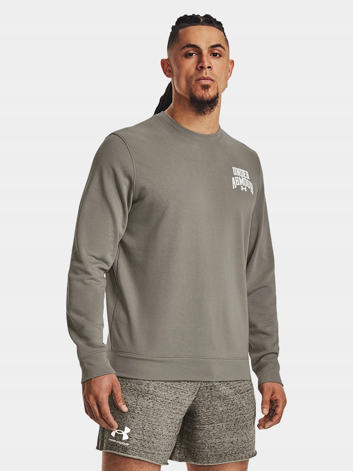 BLUZA MĘSKA UNDER ARMOUR DRESOWA SPORTOWA BAWEŁNA 1379764 Rozmiar S