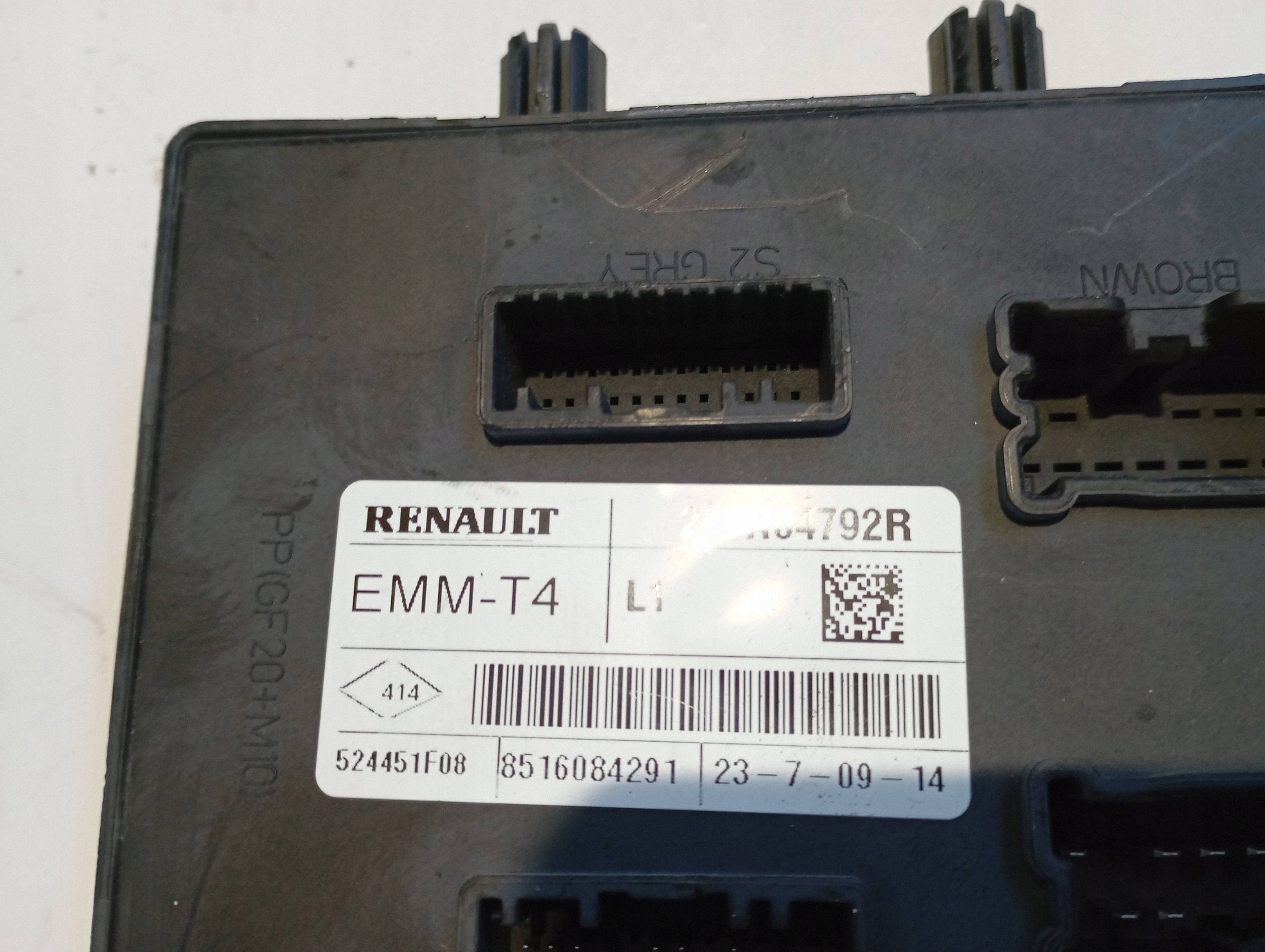 modulo centralina RENAULT CAPTUR 231A04792R