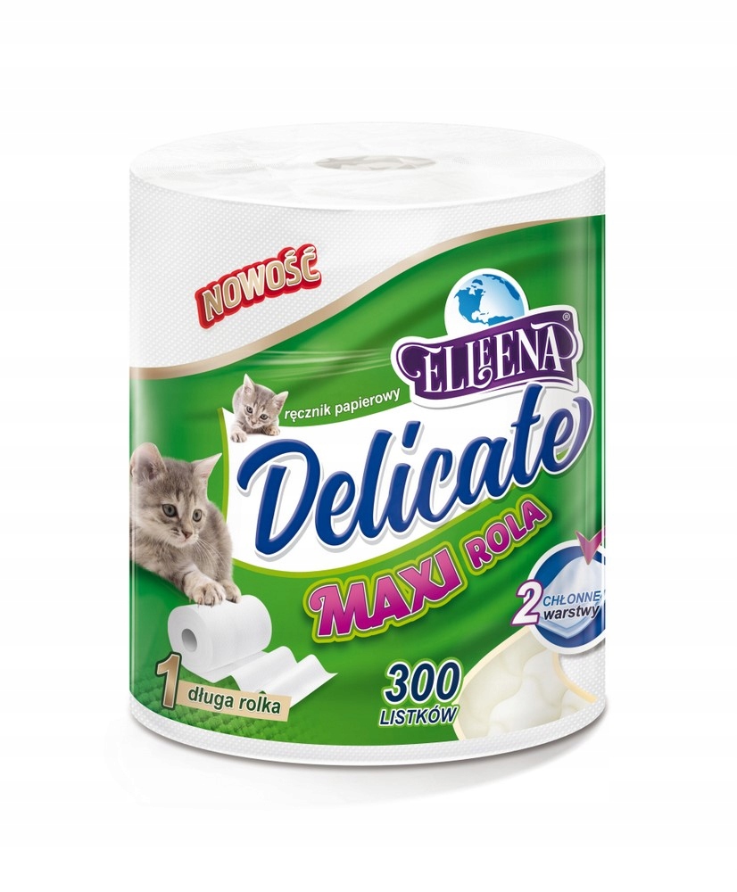 

Delicate Ręcznik Papierowy 2warstwy 300 Listków