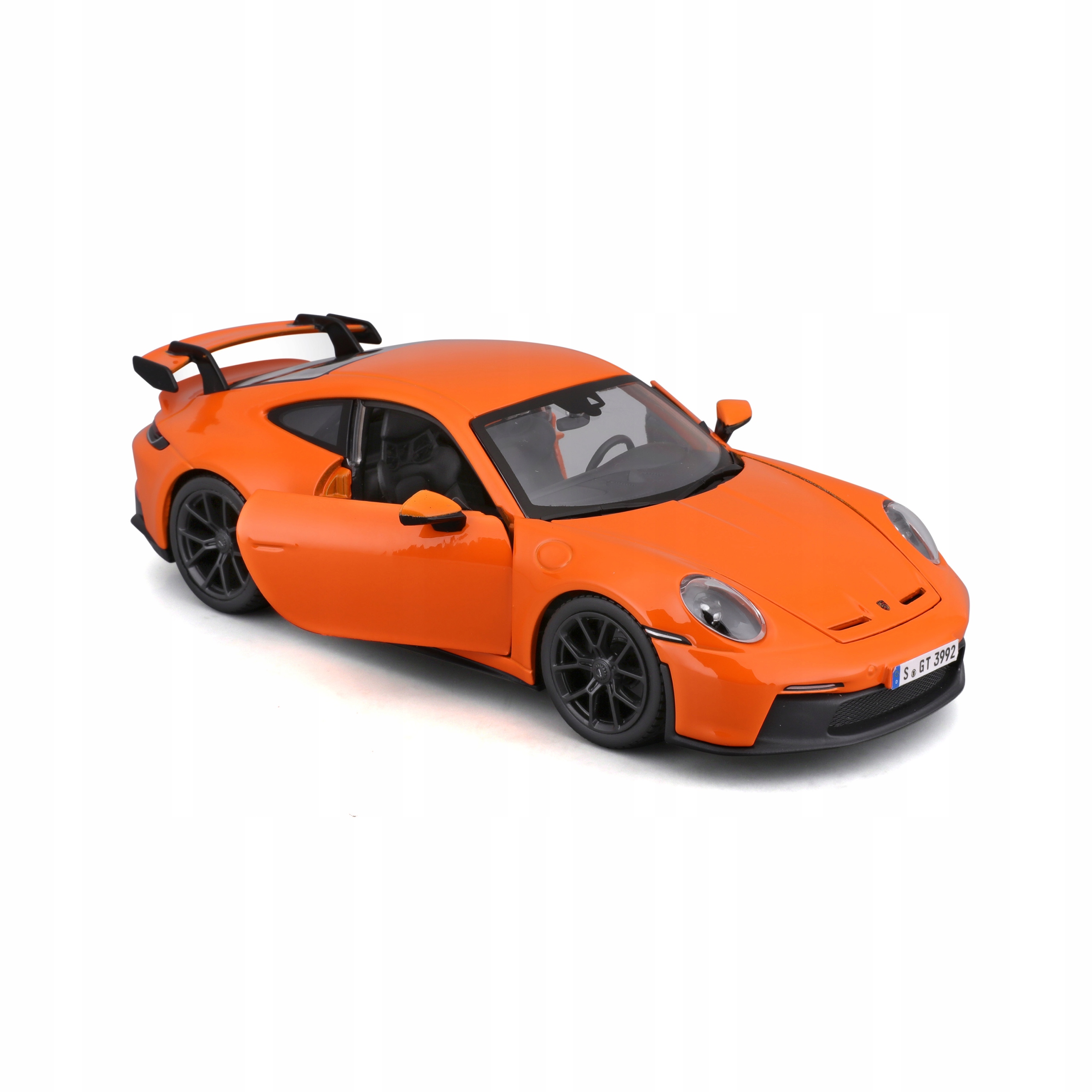 PORSCHE 911 GT3 1:24 POMARAŃCZOWY BBURAGO 18-21104 Efekty brak