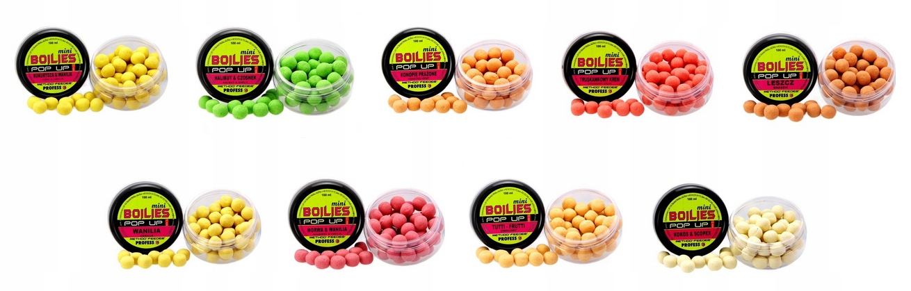 PROFESS Kulki Mini POP-UP - WĄTROBA-OCHOTKA - 12mm Kod producenta PR-UC4