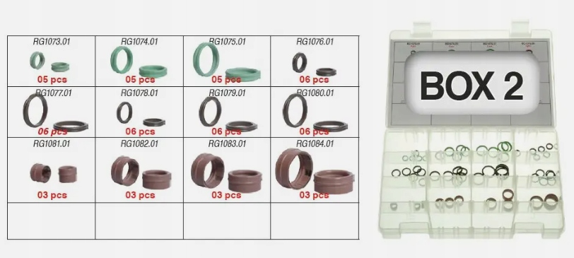 Sada oringů RK1140 Errecom pro francouzské automobily