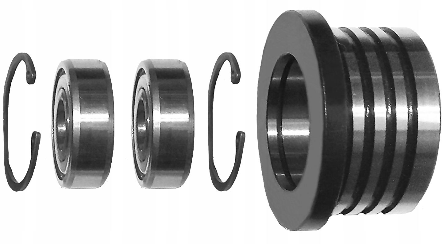 Rolka prowadząca piłę 40 mm w traku taśmowym Hartowana Nawęglana Wirex