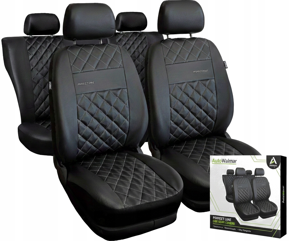 СТЕГАНЫЕ ЧЕХЛЫ ДЛЯ СИДЕНИЙ АВТОМОБИЛЯ КОЖАНЫЕ СИДЕНЬЯ