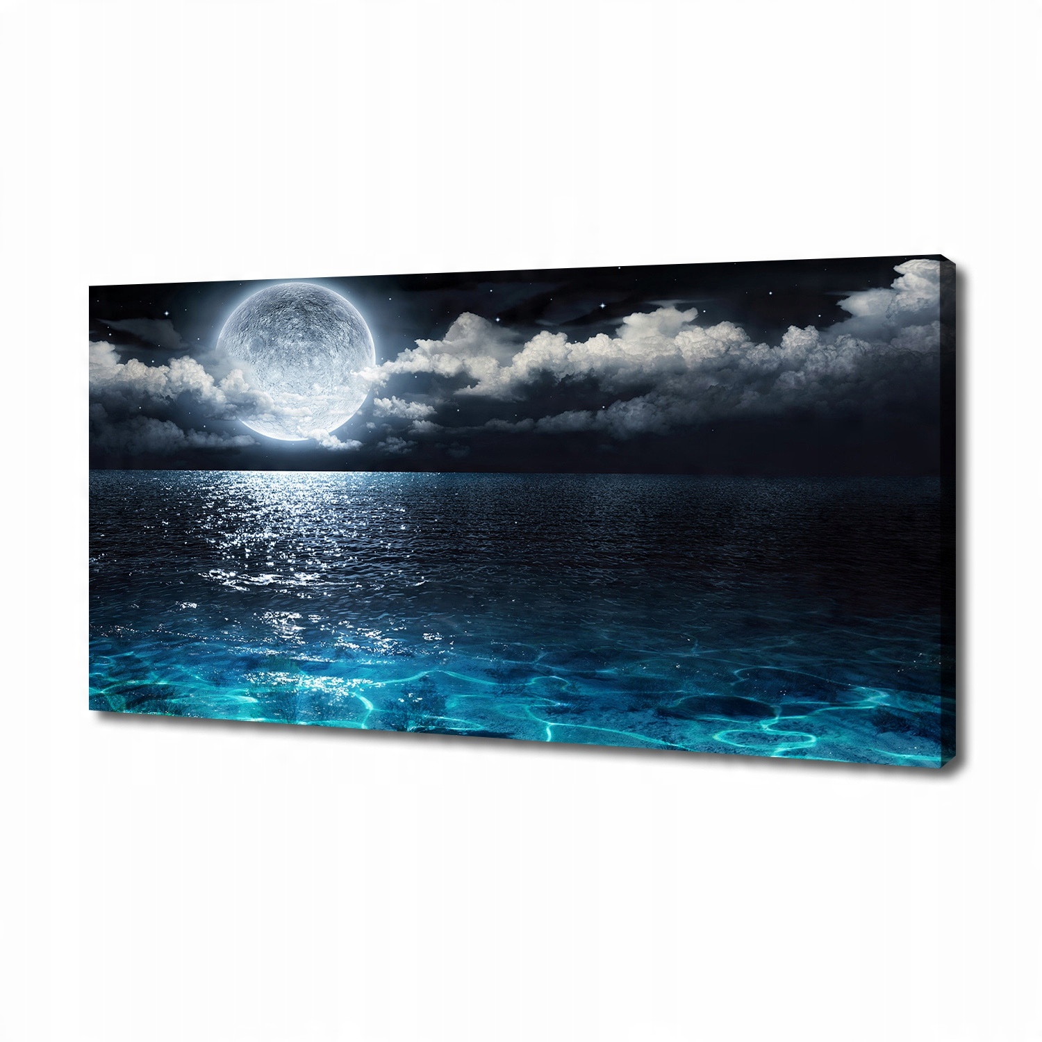 

Foto obraz na płótnie Księżyc w pełni 140x70 cm