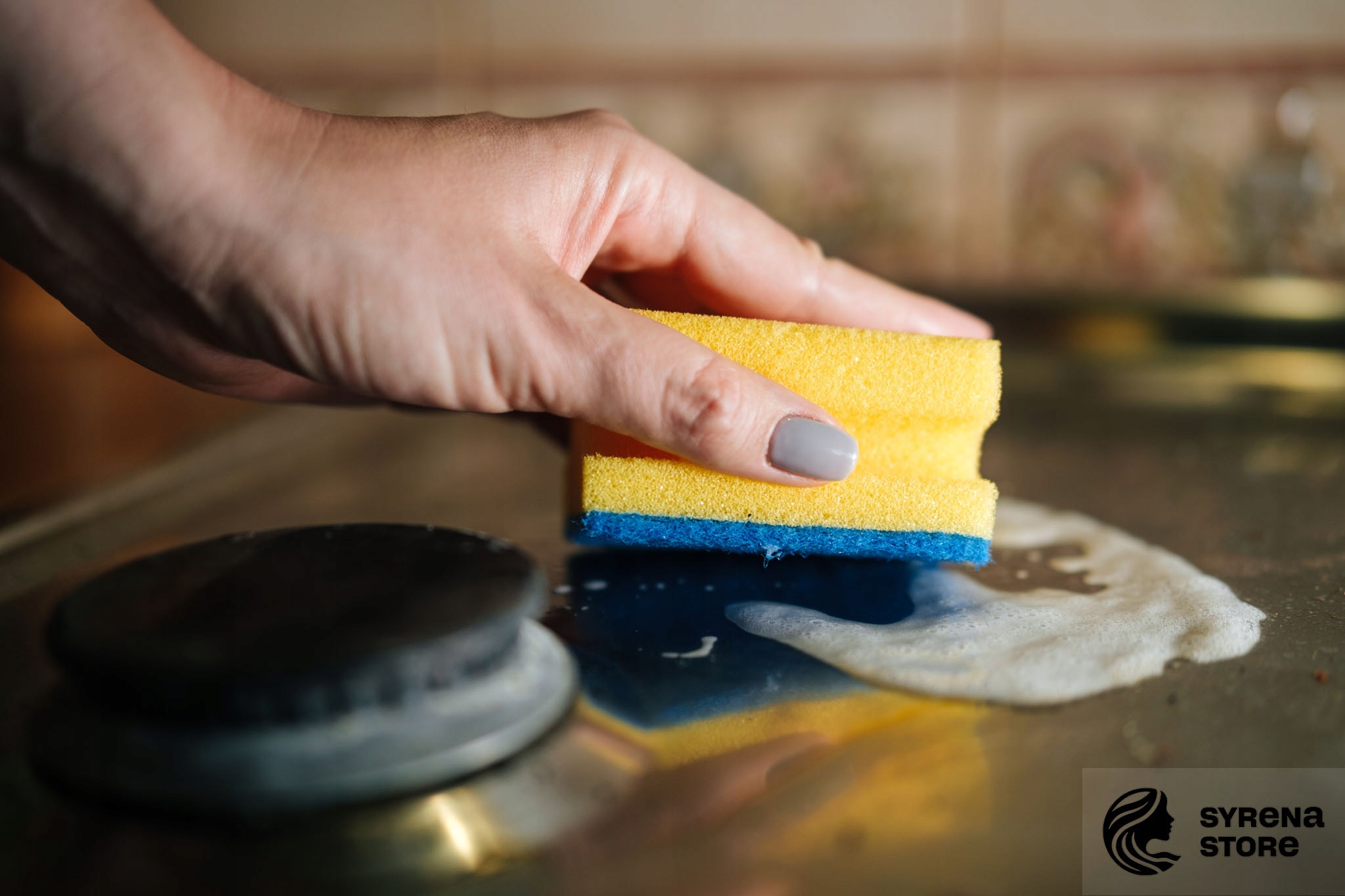 Zmywak Myjka Profilowany do Kuchni 72 szt Grilla Talerzy Kubków Desek Marka inna