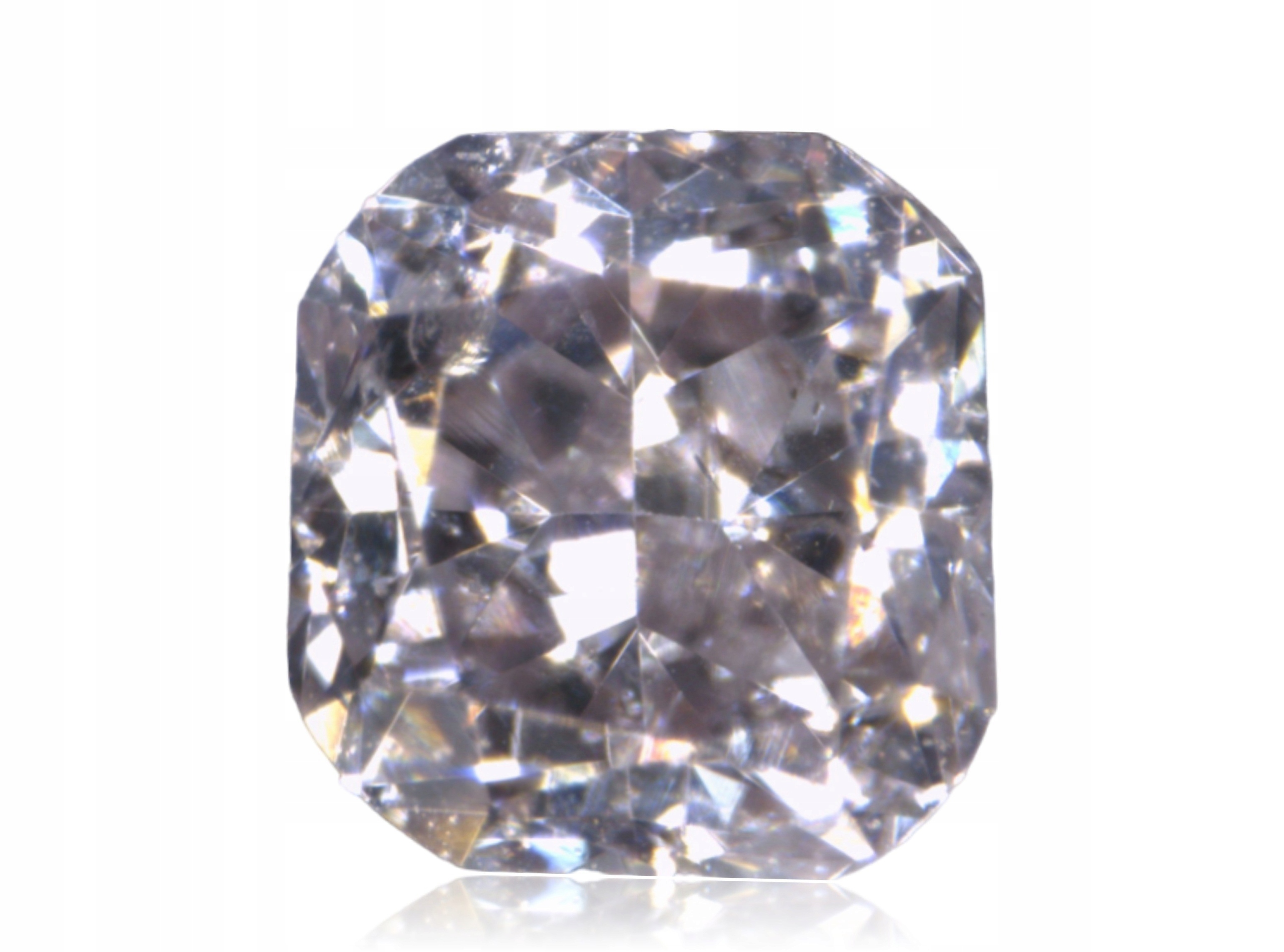 Přírodní Diamant 0.06ct Hnědý Cushion SI2 eCertifikát Wbd