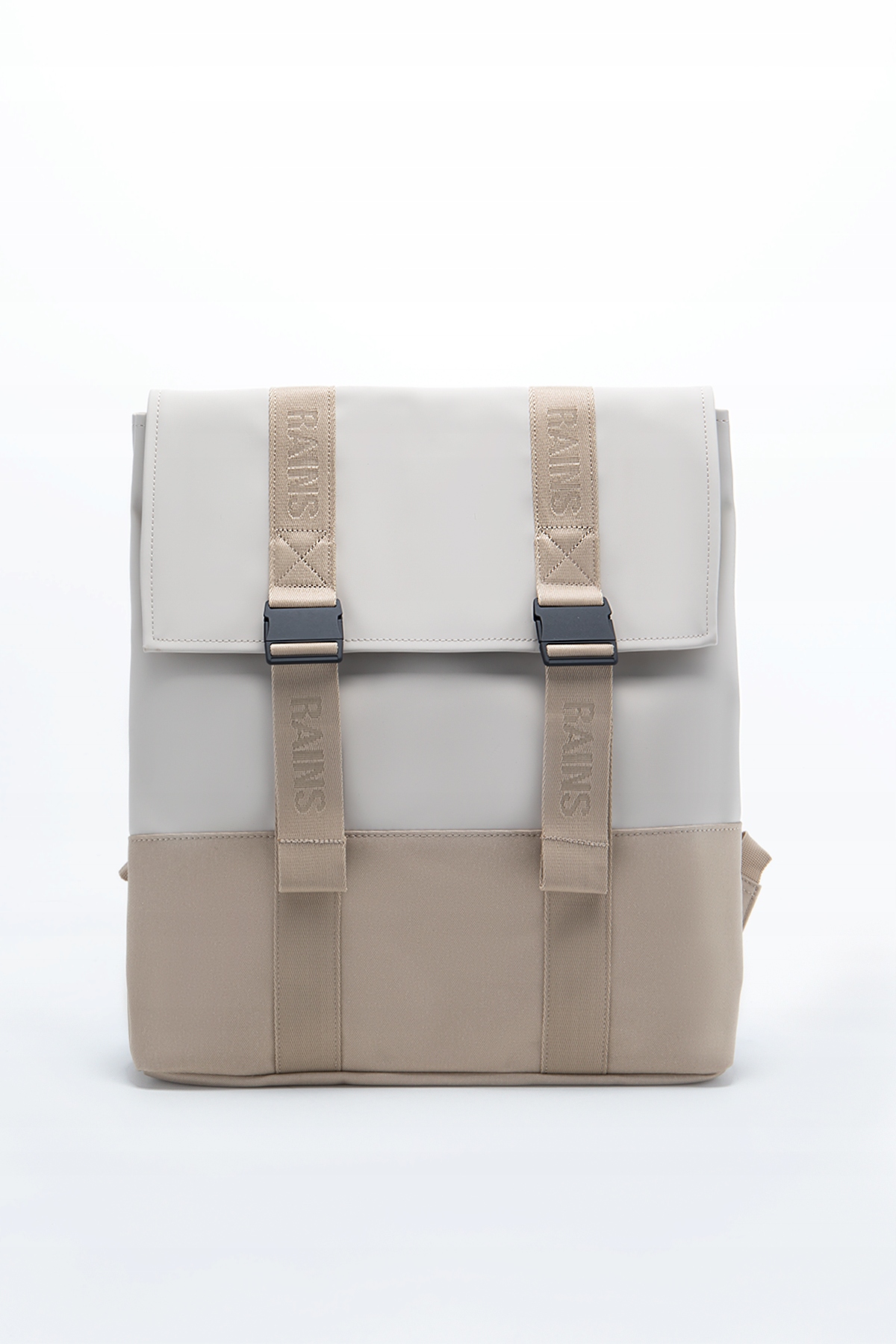 Batoh Rains Unisex Béžový S Přihrádkou Na Notebook Trail Diuna