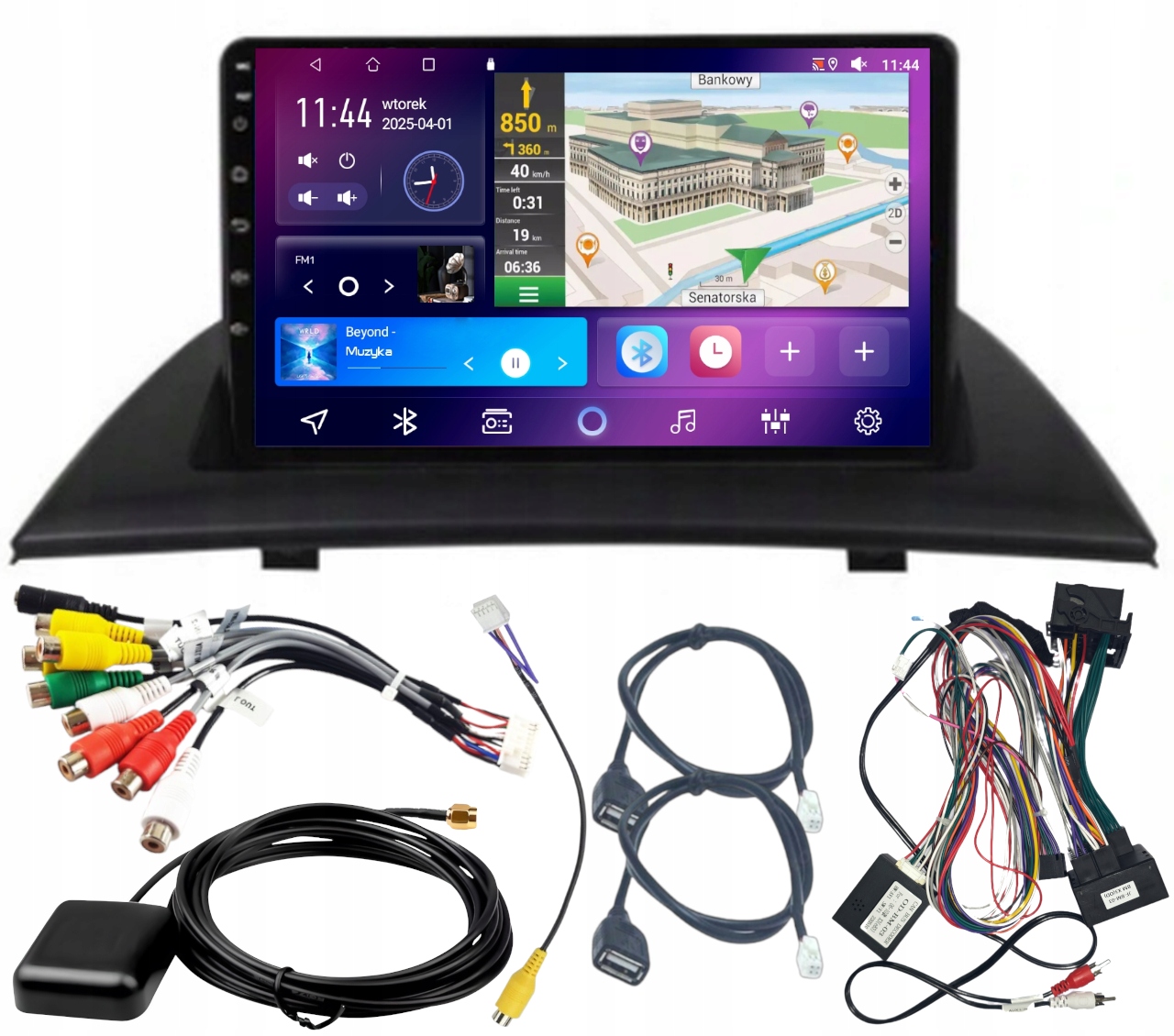 Autorádio Android Bmw X3 2003-2010 Usb Wifi Gps Carplay 4GB 64GB