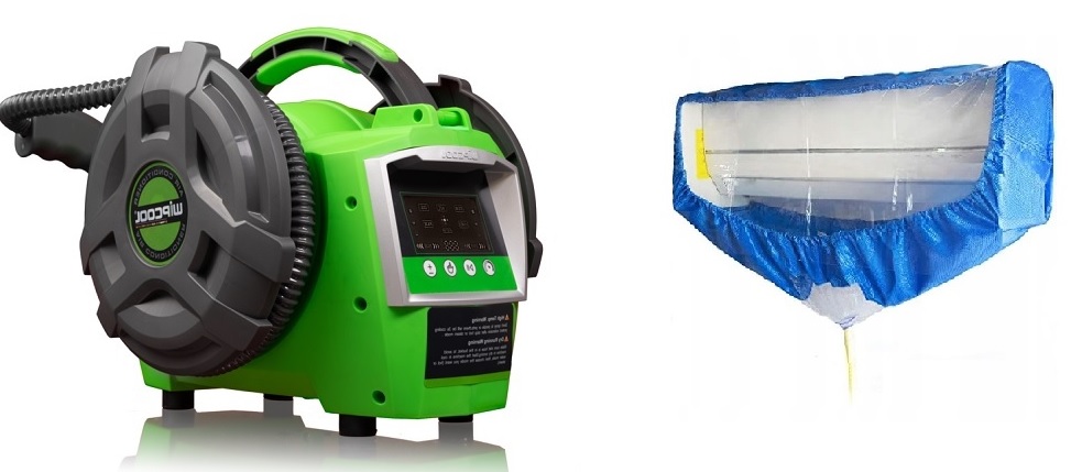 Naparovač s ozonátorom na umývanie klimatizácie C30S s poťahom na umývanie klim