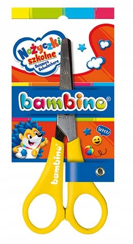 

Nożyczki szkolne z podziałką Bambino