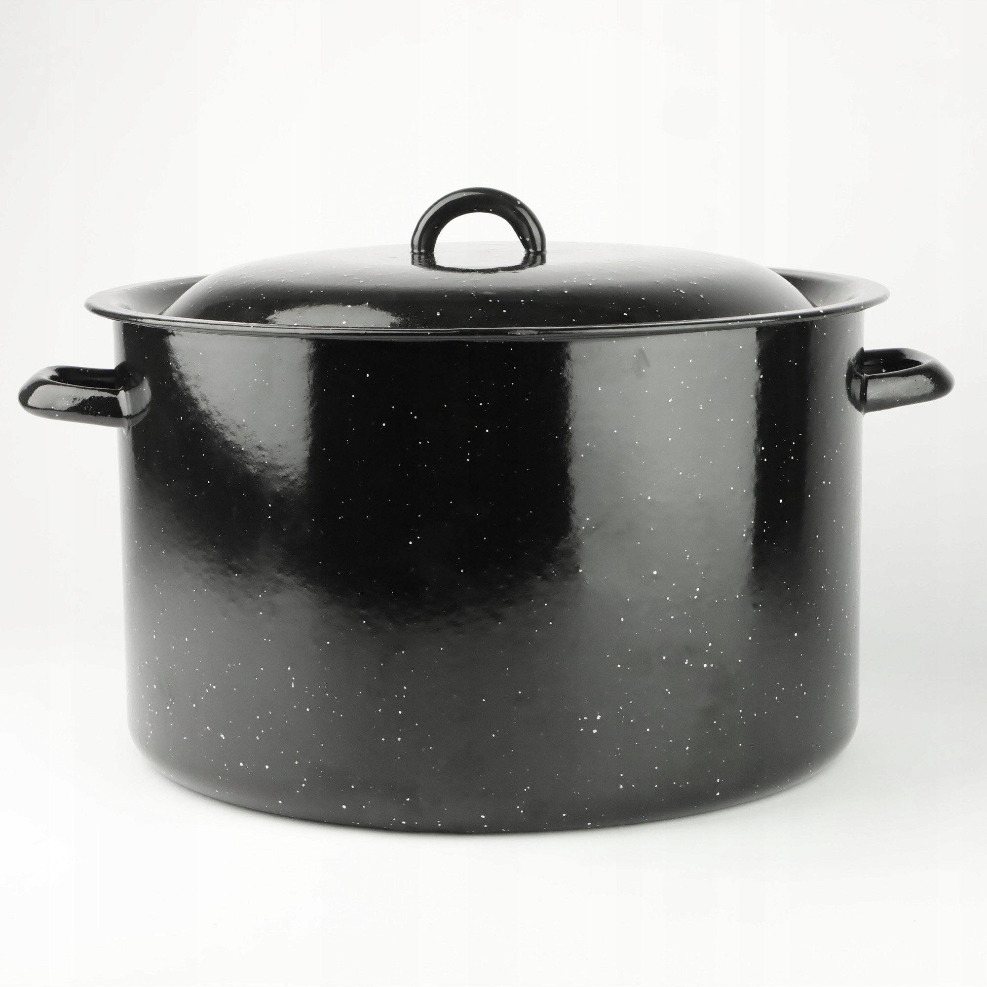 GARNEK EMALIOWANY POWIDLAK Z SITKIEM 15 L DO GOTOWANIA POTRAW PRZETWORÓW