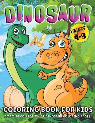 Dinosaur Coloring Book: Giant Dinosaur Coloring Ksi????ki dla dzieci ...