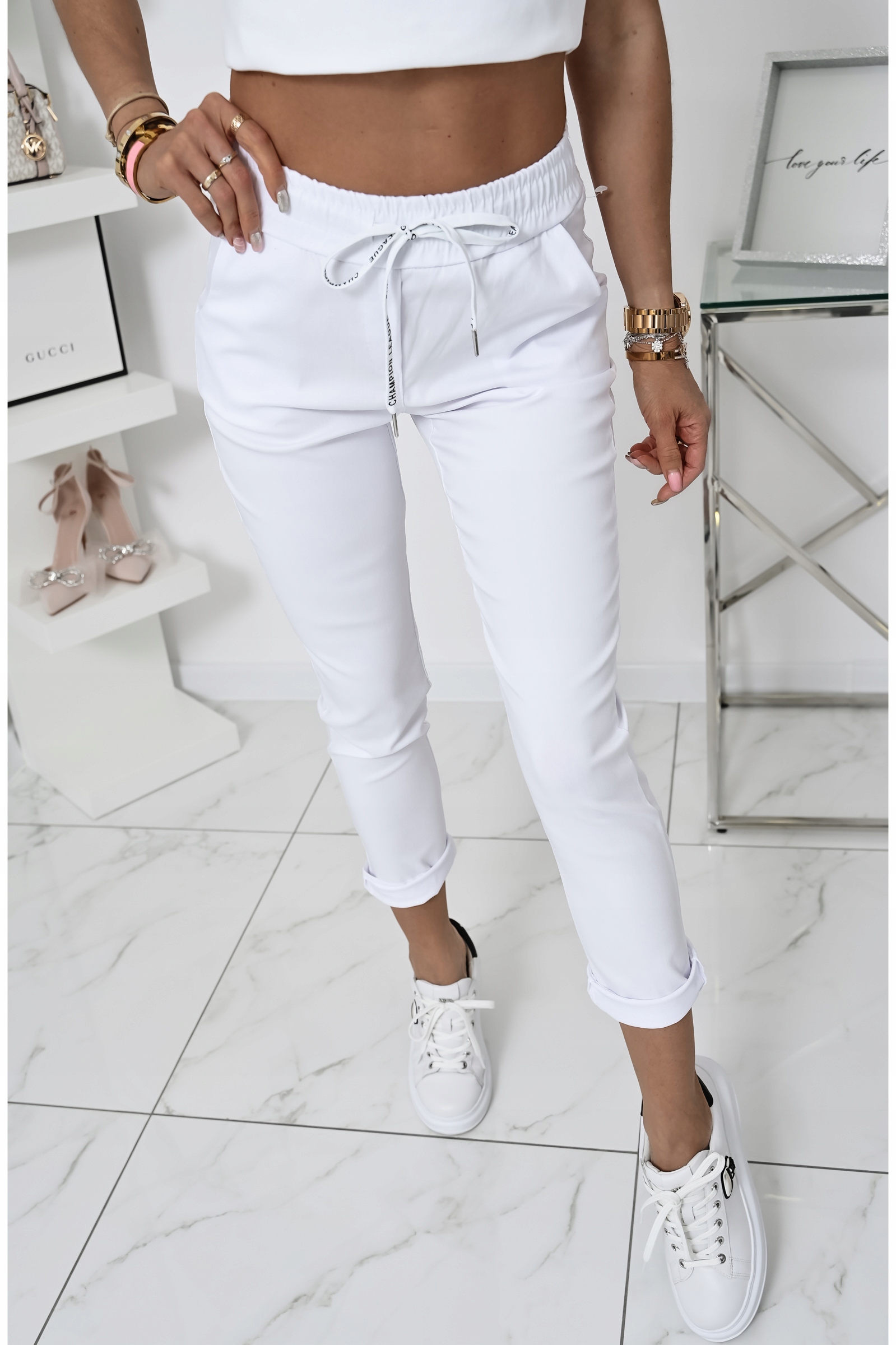 ELASTYCZNE WIOSENNE CYGARETKI JUNIORE! WZ.3 M Stan (wysokość w pasie) średni