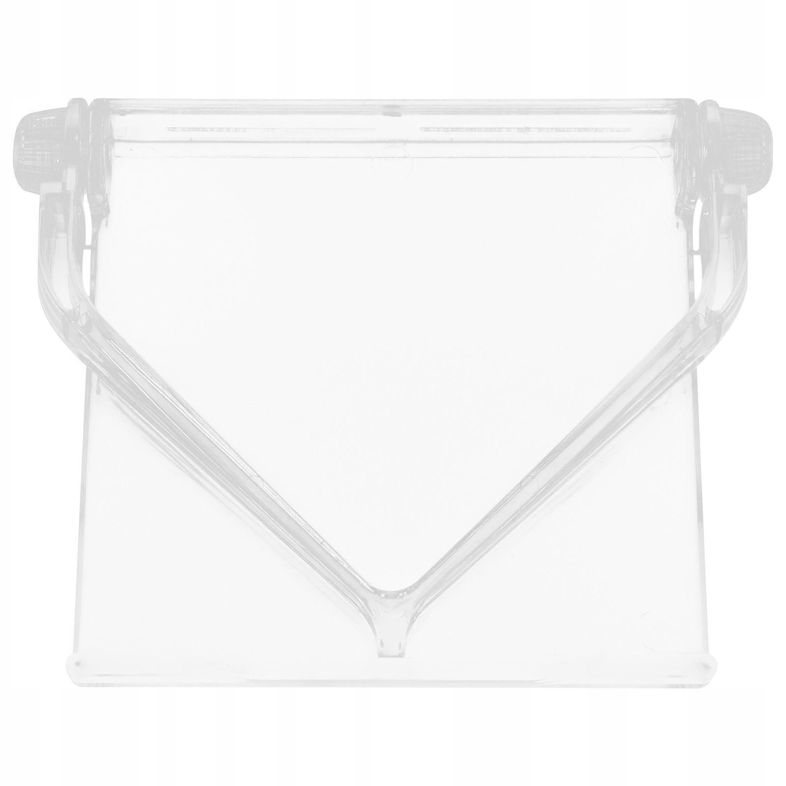 SOLIDNA PRZEZROCZYSTA PÓŁKA TV DO PRZECHOWYWANIA ROUTERA I PROJEKTORA