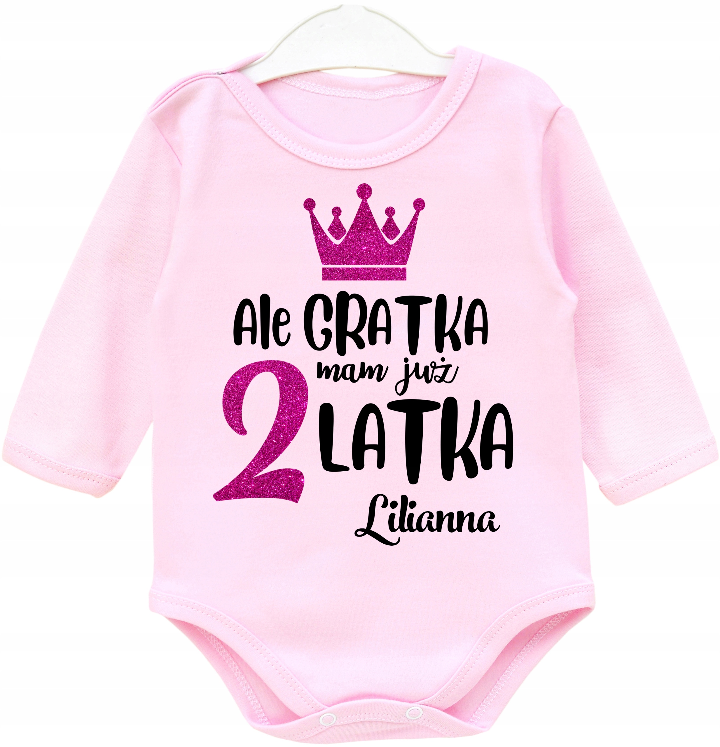 

Body dł rękaw Ale gratka mam 2 latka Imię r. 98