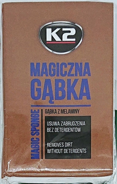 

K2 Magiczna Gąbka 100x60x20 czyści bez detergentów