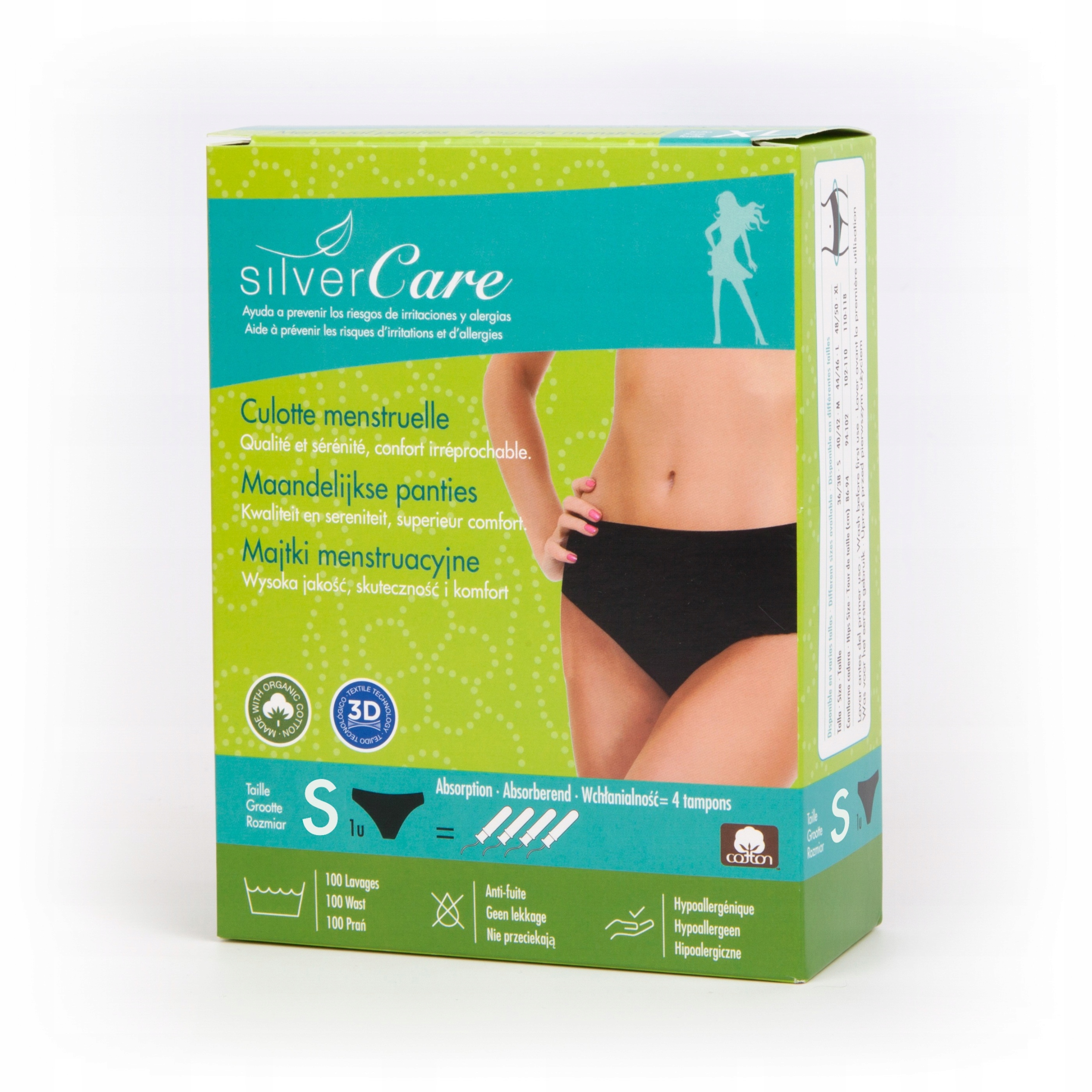 

Sc Figi menstruacyjne S Organic 100 Prań