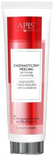 ŻURAWINOWA WITALNOŚĆ ENZYMATYCZNY PEELING DO TWARZY Z ŻURAWINĄ 100ML