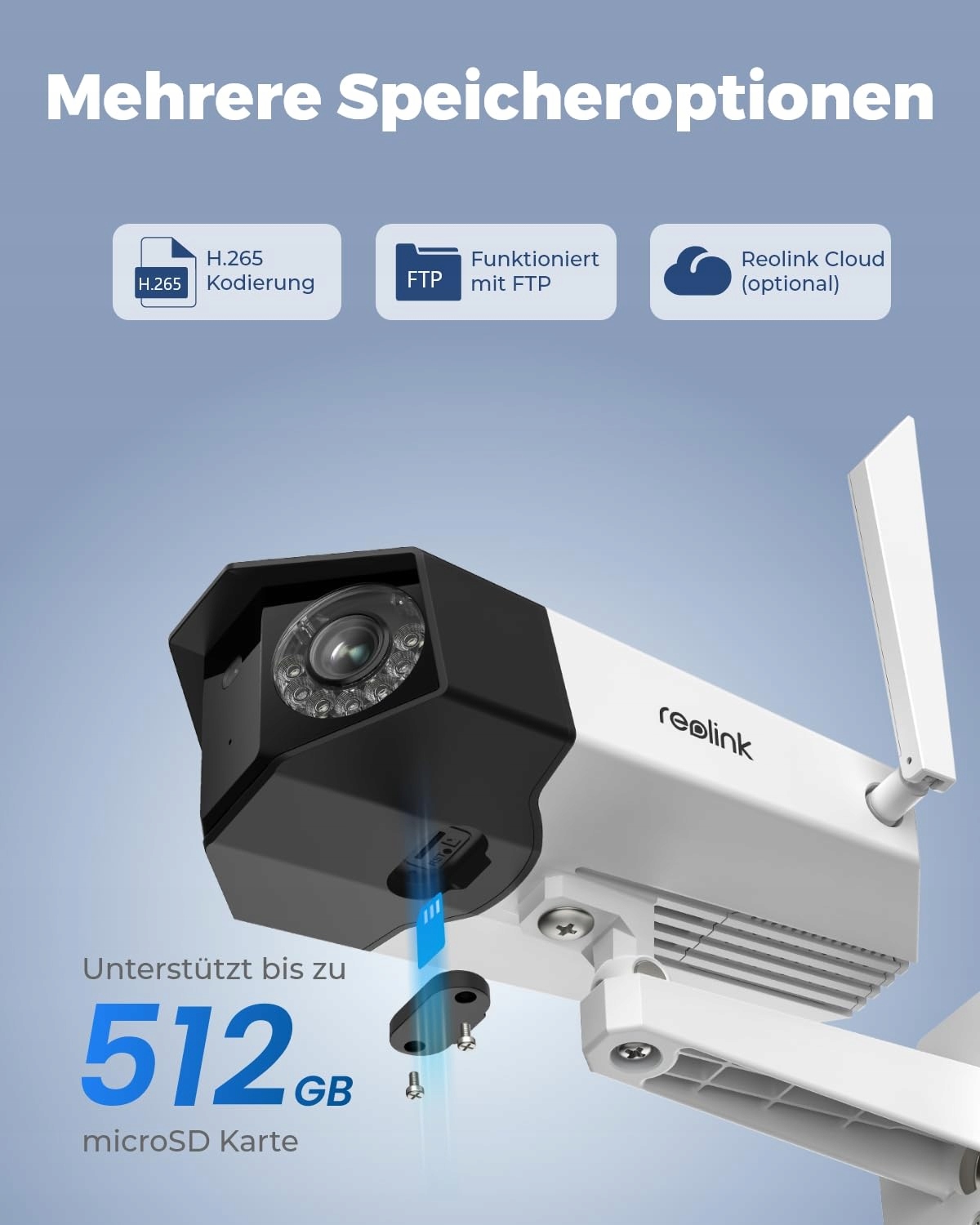 REOLINK Kamera Zewnętrzna 4K Dual-Lens 180° WiFi 6 Nocne Widzenie Audio — miniatura 7