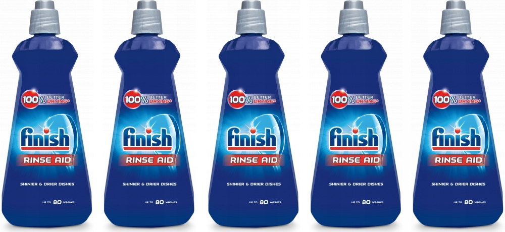 

Płyn nabłyszczający do zmywarek Finish 400ml x5