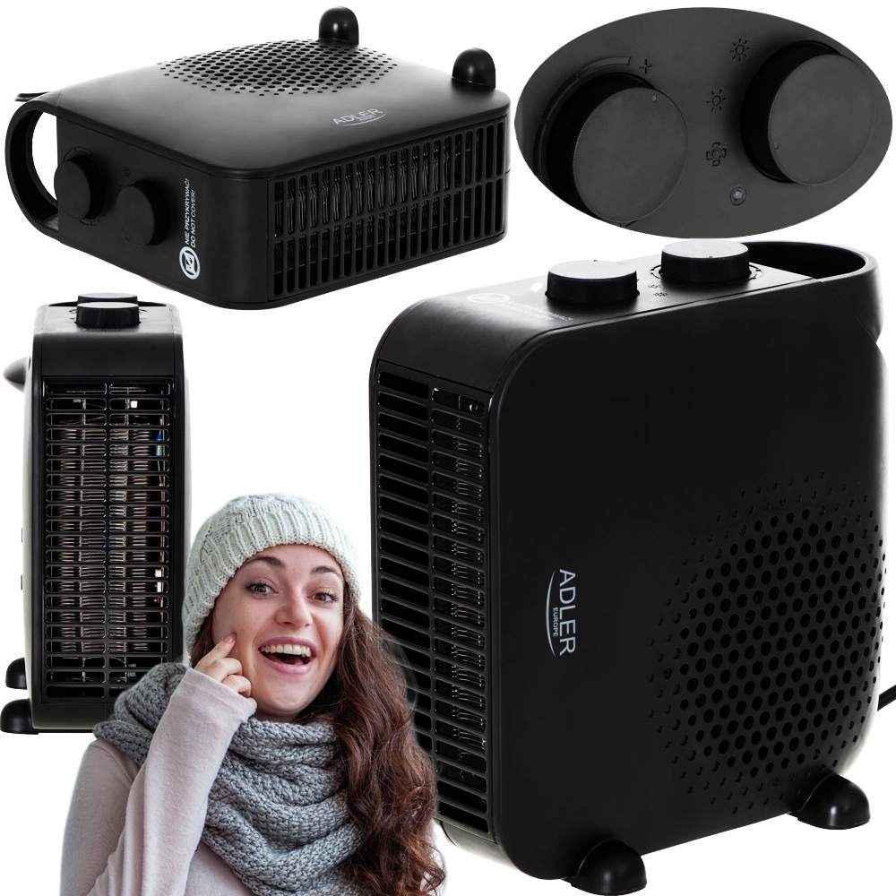 

Termowentylator Farelka Grzejnik Elektryczny 2kW