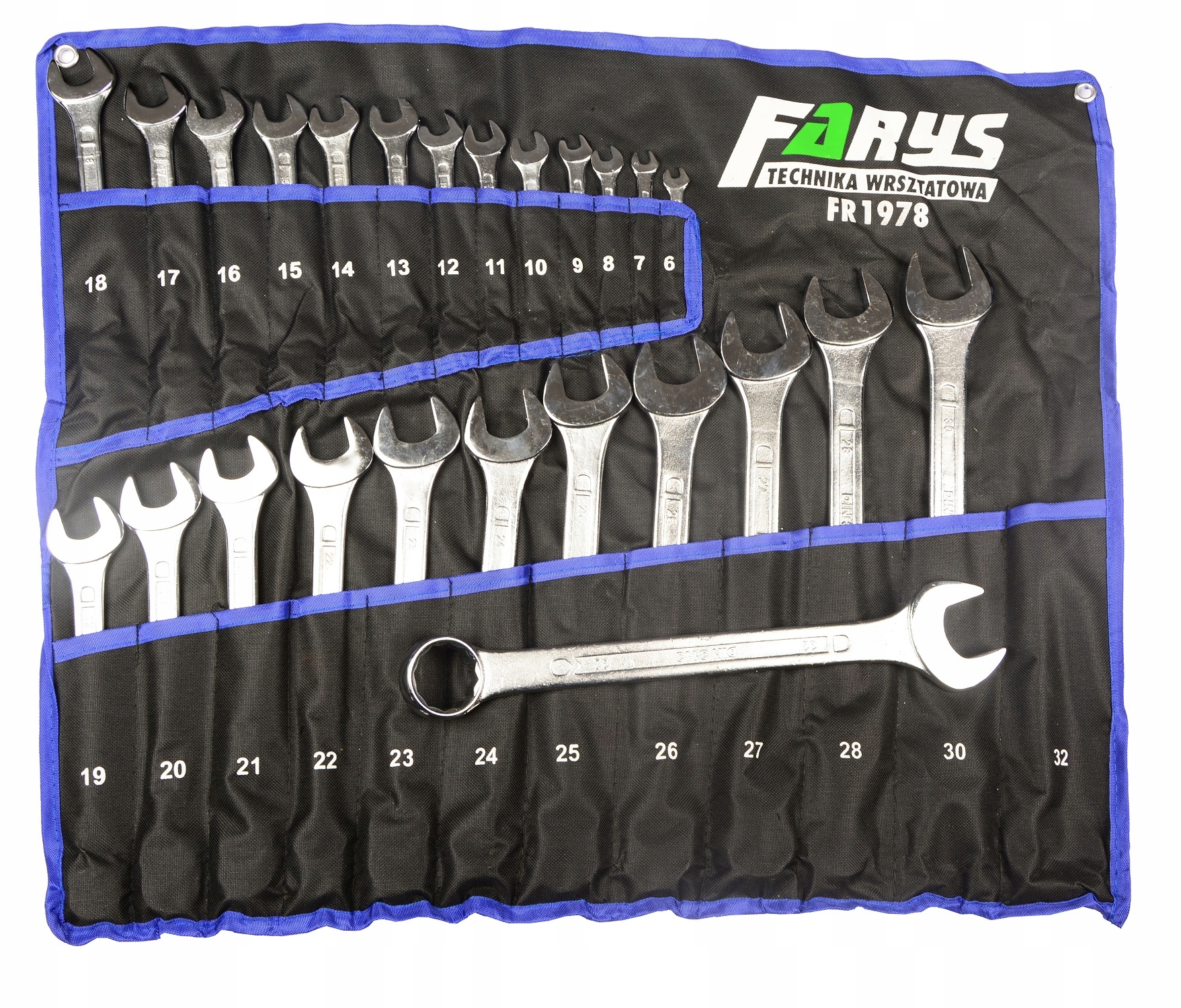 ZESTAW KLUCZE PLASKOOCZKOWE 6 32mm NA PREZENT