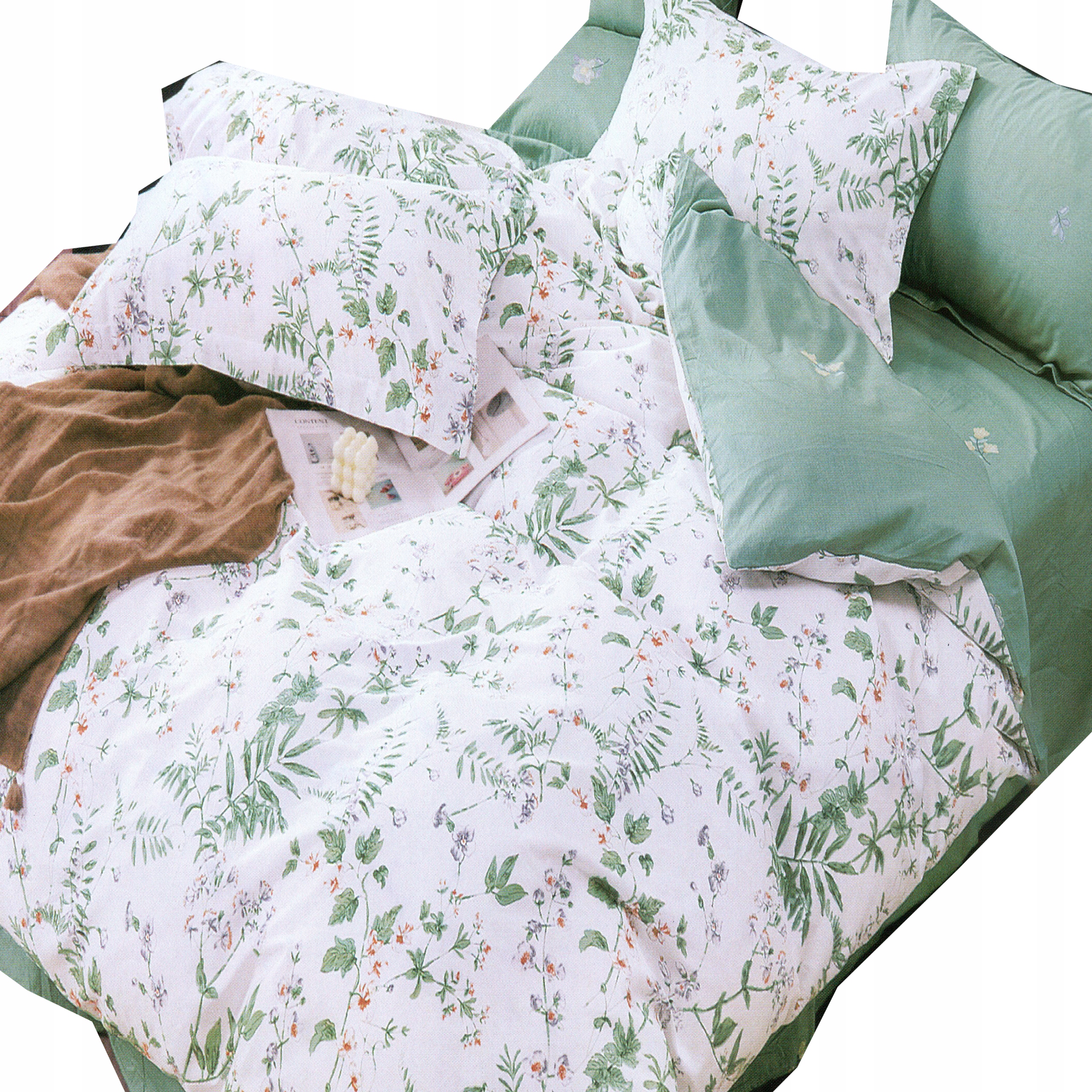 KOMPLET POŚCIELI POŚCIEL 160x200 GRUBA BAWEŁNA PREZENT DLA BABCI DZIADKA