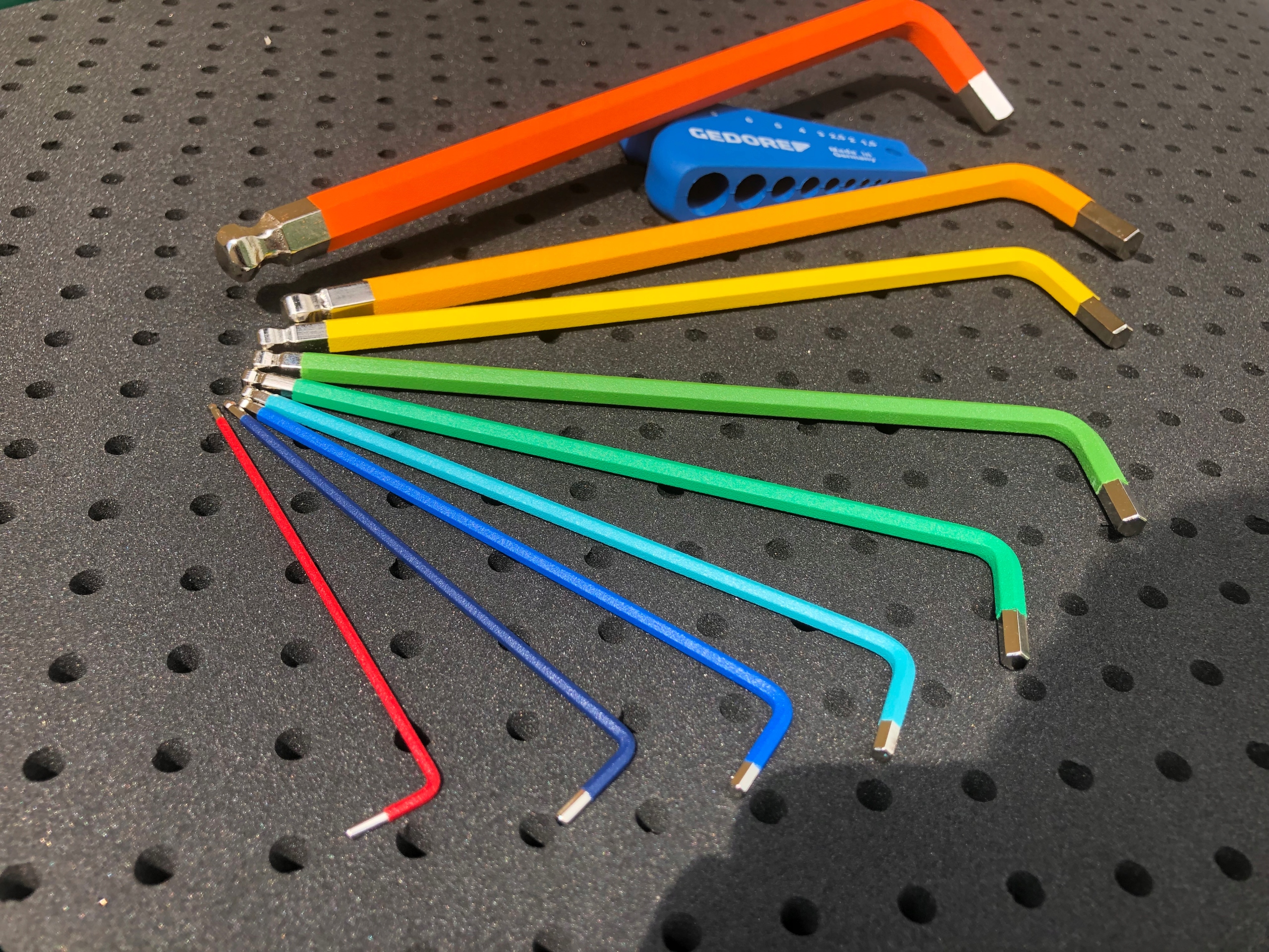 GEDORE klucze Imbusy Ampulowe z kulka Dlugie Color Producent code 3297470