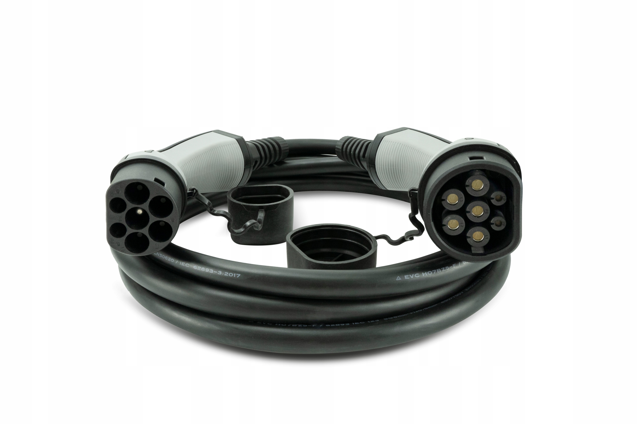 Зарядный кабель WissEnergy WS004 Typ2-Typ2 Led 5m