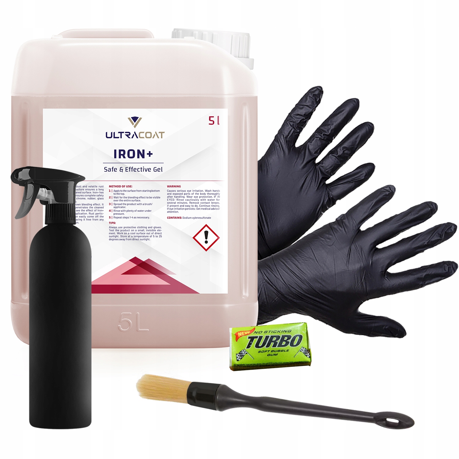 Zestaw do felg deironizer, krwawa felga Ultracoat Iron+ 5l