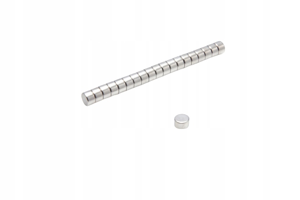 

Magnes Neodymowy Walcowy Mw 5x3 N38 50 szt